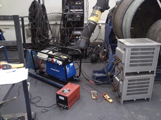 Испытания НАКС сварочного агрегата BCS WG 200 BS/CF